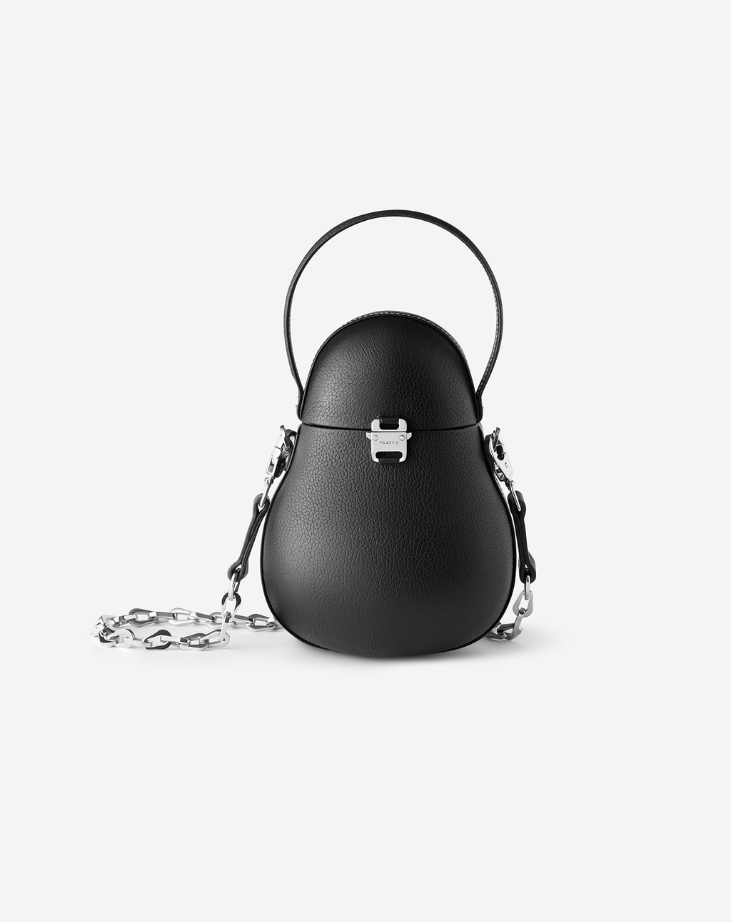 The Attom — Alça de Corrente para Bolsa da PAGERIE em cor preta Noir — detalhe