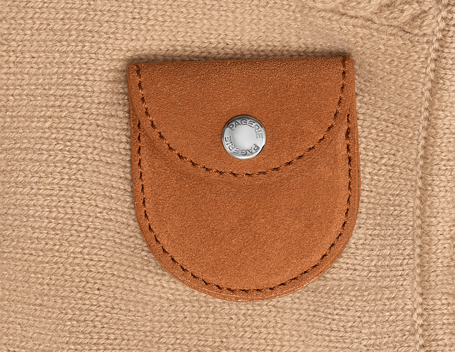 The Bonny — Camisola de Caxemira da PAGERIE — detalhe