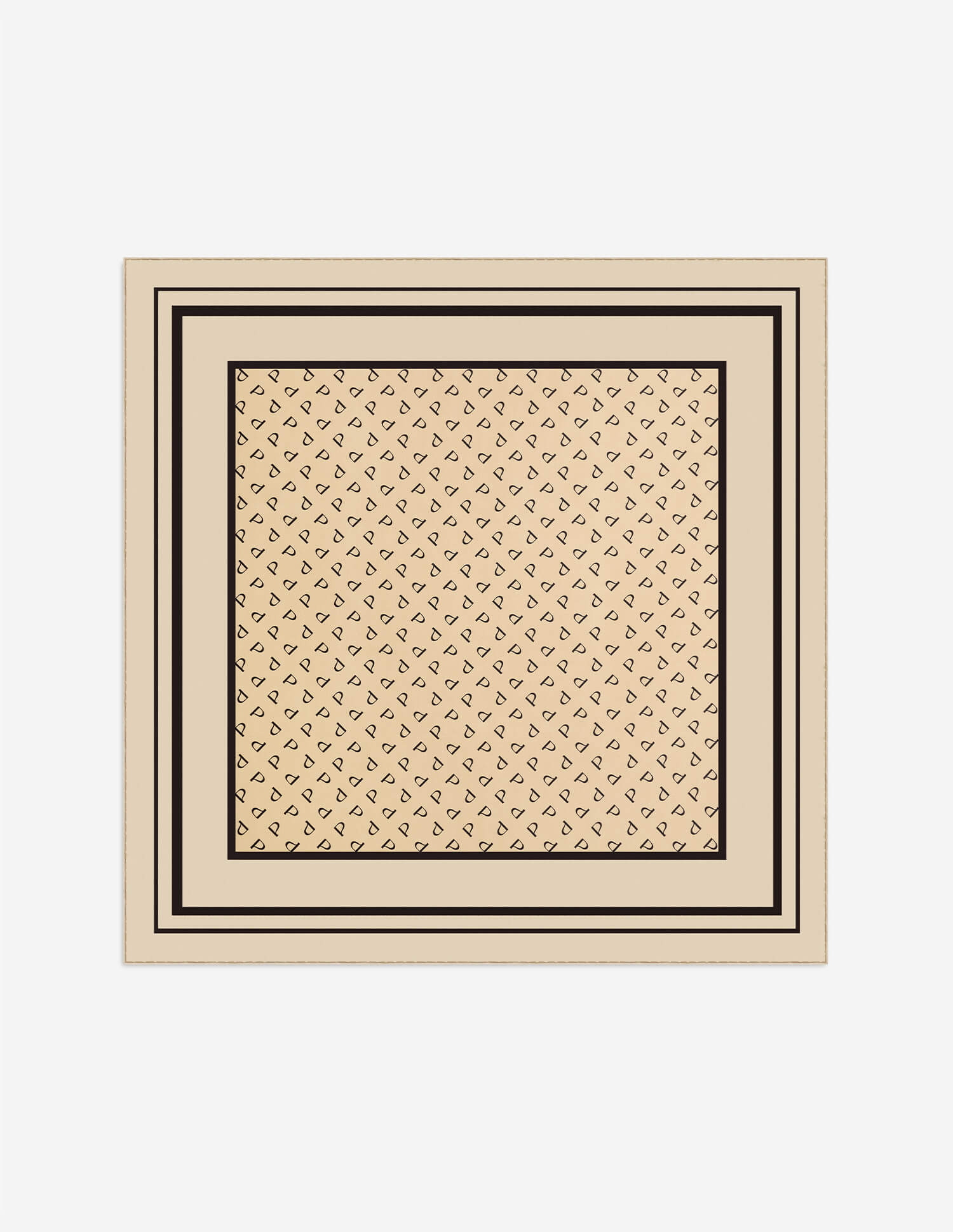 Lenço de seda The Feritti — estampado exclusivo PAGERIE