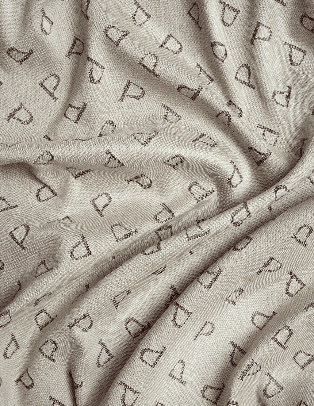 Manta The Mazone — detalhe da textura escovada
