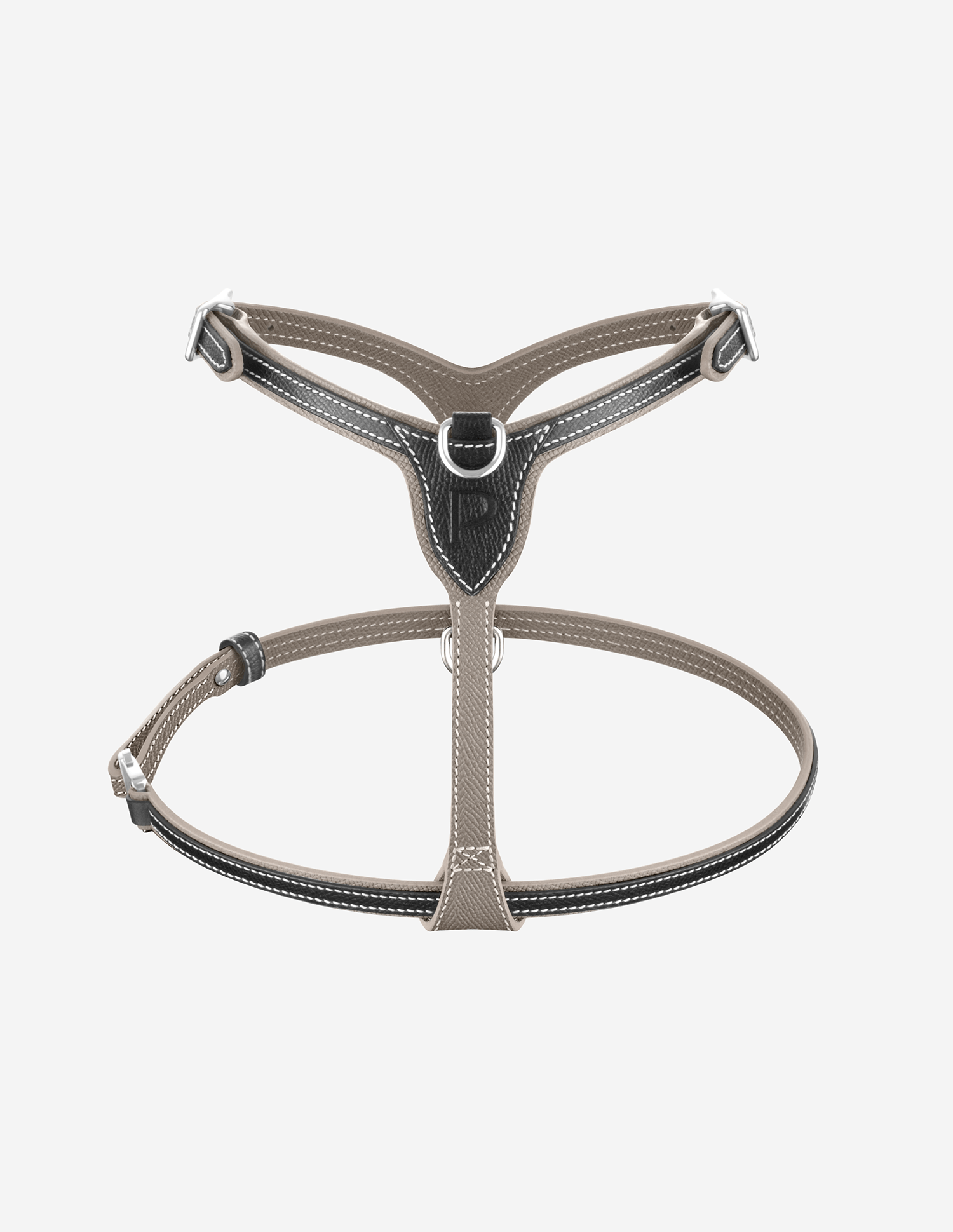 Arnês The Petite em pele Taupe — vista principal