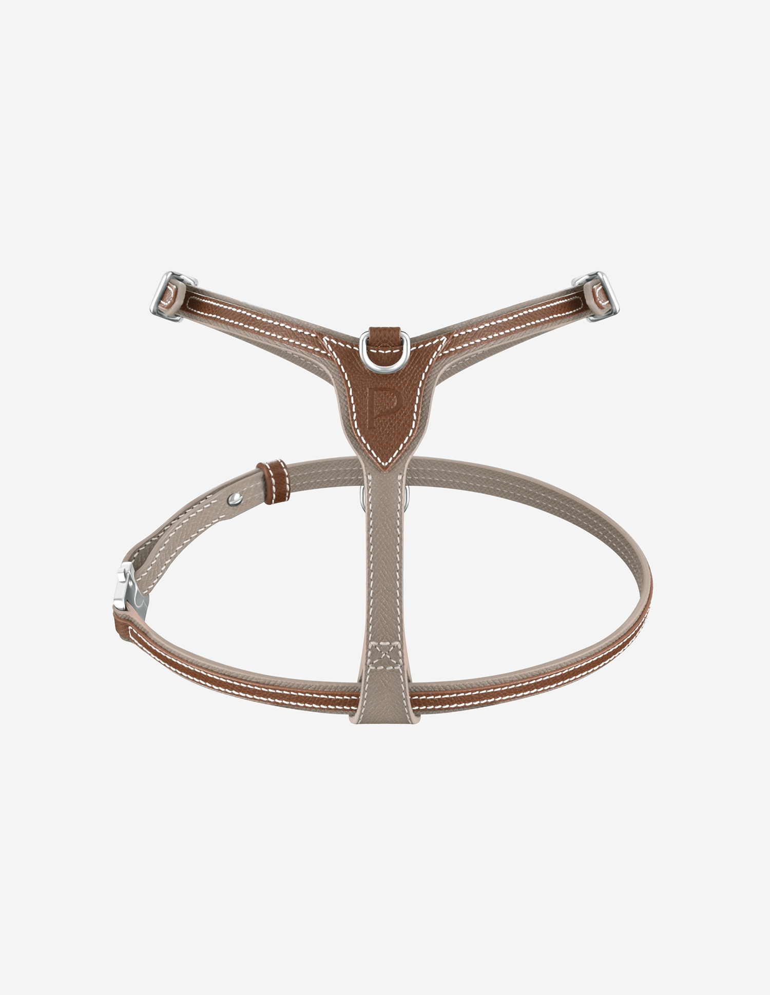 Arnês ultra-leve The Petite em pele Walnut — vista principal
