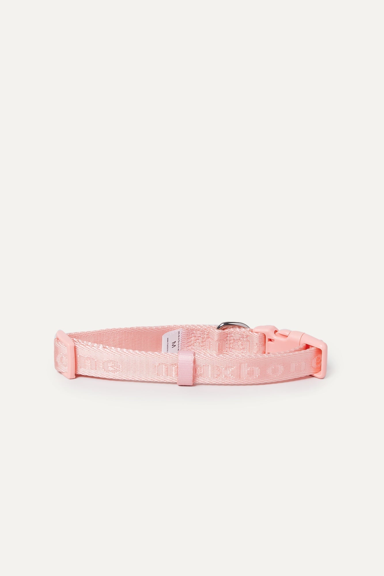 Coleira Signature Collar premium da Maxbone em Peach — vista principal (37)