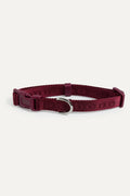Coleira Signature Collar premium da Maxbone em Cherry Cola — vista principal (01)