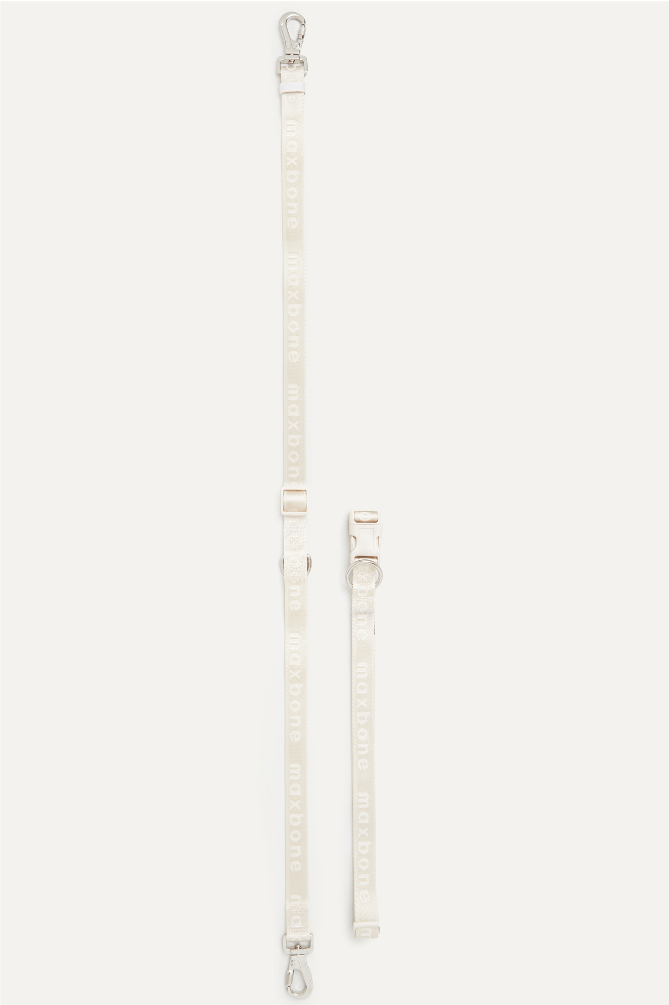 Trela GO! With Ease Hands Free Leash premium da Maxbone em Ivory — em utilização (65)